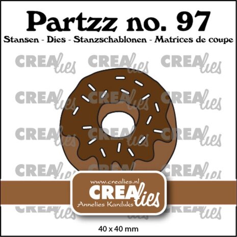 Crealies Partzz Dies Donut Groot (CLPartzz97) Crealies Partzz Dies Donut Groot (CLPartzz97)