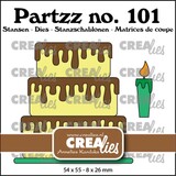 Crealies Partzz Dies Taart (CLPartzz101)