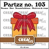 Crealies Partzz Dies Cadeau Groot (CLPartzz103) Crealies Partzz Dies Cadeau Groot (CLPartzz103)