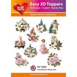 Hearty Crafts Easy 3D Toppers Cute Winter Moments (HC14205)