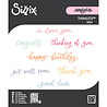 Sizzix Letters by Shells Thinlits Die Set Common Greetings (666964) Sizzix Letters by Shells Thinlits Die Set Common Greetings (666964)