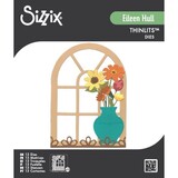 Sizzix Eileen Hull Thinlits Die Set Windowsill Flowers and Vase (666979)