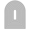 Sizzix Eileen Hull Thinlits Die Set Tunnel Arches (666980) Sizzix Eileen Hull Thinlits Die Set Tunnel Arches (666980)