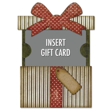 Sizzix Thinlits Die Set Gift Card Package (662417) Sizzix Thinlits Die Set Gift Card Package (662417)