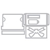Sizzix Thinlits Die Set Gift Card Package (662417) Sizzix Thinlits Die Set Gift Card Package (662417)