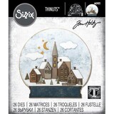 Sizzix Thinlits Die Set Snowglobe #2 (662421)