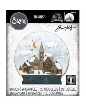 Sizzix Thinlits Die Set Snowglobe #2 (662421) Sizzix Thinlits Die Set Snowglobe #2 (662421)