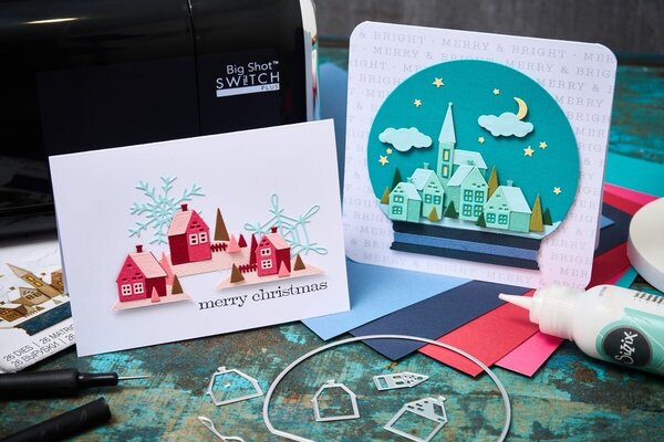 Sizzix Thinlits Die Set Snowglobe #2 (662421) Sizzix Thinlits Die Set Snowglobe #2 (662421)