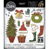 Sizzix Thinlits Die Set Festive Things (664191)