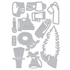 Sizzix Thinlits Die Set Festive Things (664191) Sizzix Thinlits Die Set Festive Things (664191)