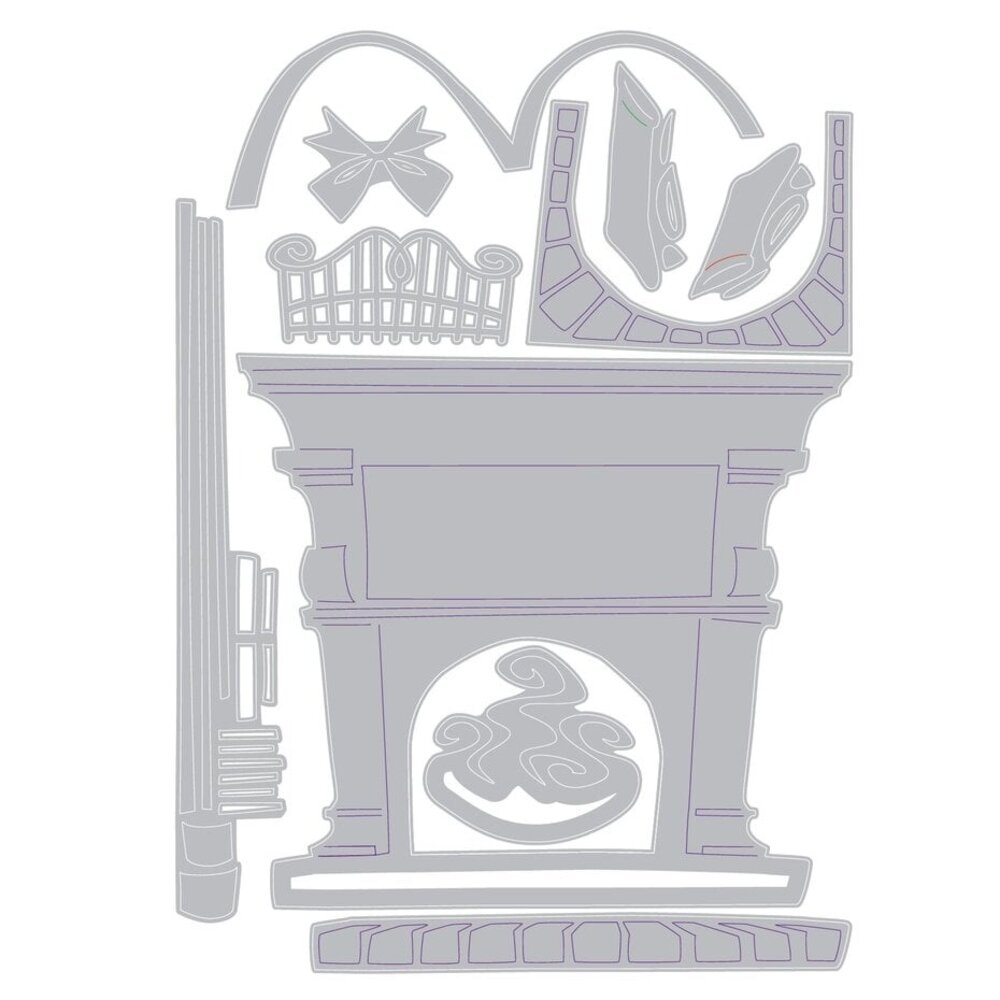 Sizzix Thinlits Die Set Fireside (664193) Sizzix Thinlits Die Set Fireside (664193)