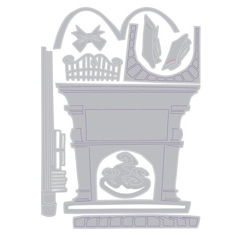 Sizzix Thinlits Die Set Fireside (664193) Sizzix Thinlits Die Set Fireside (664193)