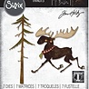 Sizzix Thinlits Die Set Merry Moose (663103) Sizzix Thinlits Die Set Merry Moose (663103)