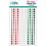 Carlijn Design Glitter Enamel Dots Christmas (CDED-0010)