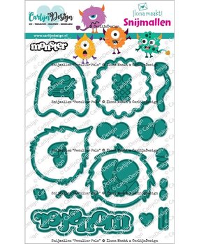 Carlijn Design Snijmallen Peculiar Pals (CDSN-0328)