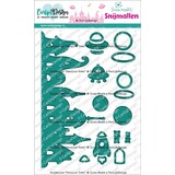 Carlijn Design Snijmallen Peculiar Town (CDSN-0329)