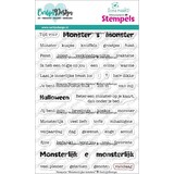 Carlijn Design Stempels Monsterlijke Teksten (CDST-0153)