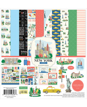 Carta Bella New York City 12x12 Inch Collection Kit (CBNYC471016) Carta Bella New York City 12x12 Inch Collection Kit (CBNYC471016)