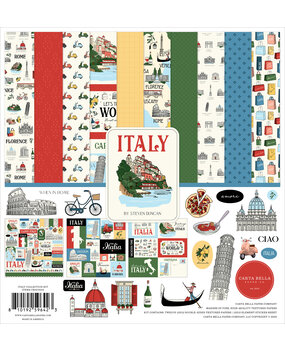 Carta Bella Italy 12x12 Inch Collection Kit (CBI472016) Carta Bella Italy 12x12 Inch Collection Kit (CBI472016)
