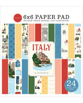 Carta Bella Italy 6x6 Inch Paper Pad (CBI472023) Carta Bella Italy 6x6 Inch Paper Pad (CBI472023)