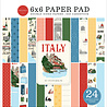 Carta Bella PRE-ORDER Italy 6x6 Inch Paper Pad (CBI472023) Carta Bella PRE-ORDER Italy 6x6 Inch Paper Pad (CBI472023)