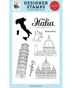 Carta Bella Italy Clear Stamps Viva Italia (CBI472040) Carta Bella Italy Clear Stamps Viva Italia (CBI472040)