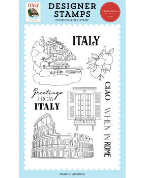 Carta Bella Italy Clear Stamps When In Rome (CBI472041) Carta Bella Italy Clear Stamps When In Rome (CBI472041)