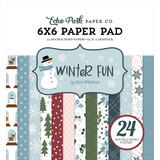 Echo Park Winter Fun 6x6 Inch Paper Pad (WF468023)