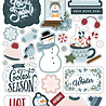 Echo Park Winter Fun 6x13 Inch Chipboard Accents (WF468021) Echo Park Winter Fun 6x13 Inch Chipboard Accents (WF468021)