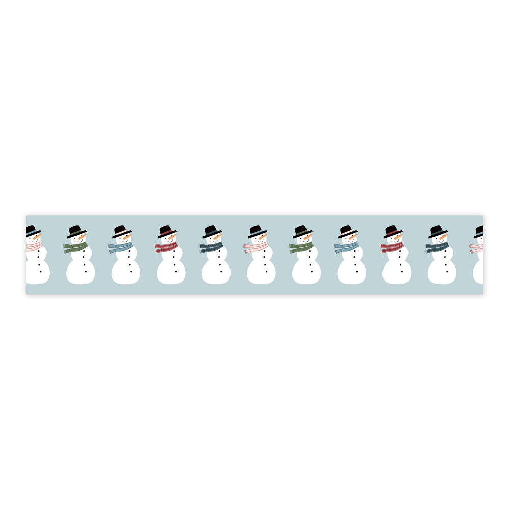 Echo Park Winter Fun Washi Tape Let's Make A Snowman (WF468027) Echo Park Winter Fun Washi Tape Let's Make A Snowman (WF468027)