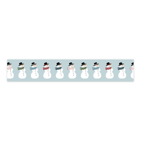 Echo Park Winter Fun Washi Tape Let's Make A Snowman (WF468027) Echo Park Winter Fun Washi Tape Let's Make A Snowman (WF468027)