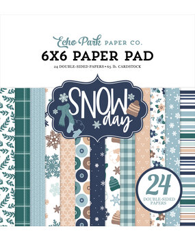 Echo Park Snow Day 6x6 Inch Paper Pad (SD469023) Echo Park Snow Day 6x6 Inch Paper Pad (SD469023)
