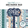 Echo Park PRE-ORDER Snow Day 6x6 Inch Paper Pad (SD469023) Echo Park PRE-ORDER Snow Day 6x6 Inch Paper Pad (SD469023)