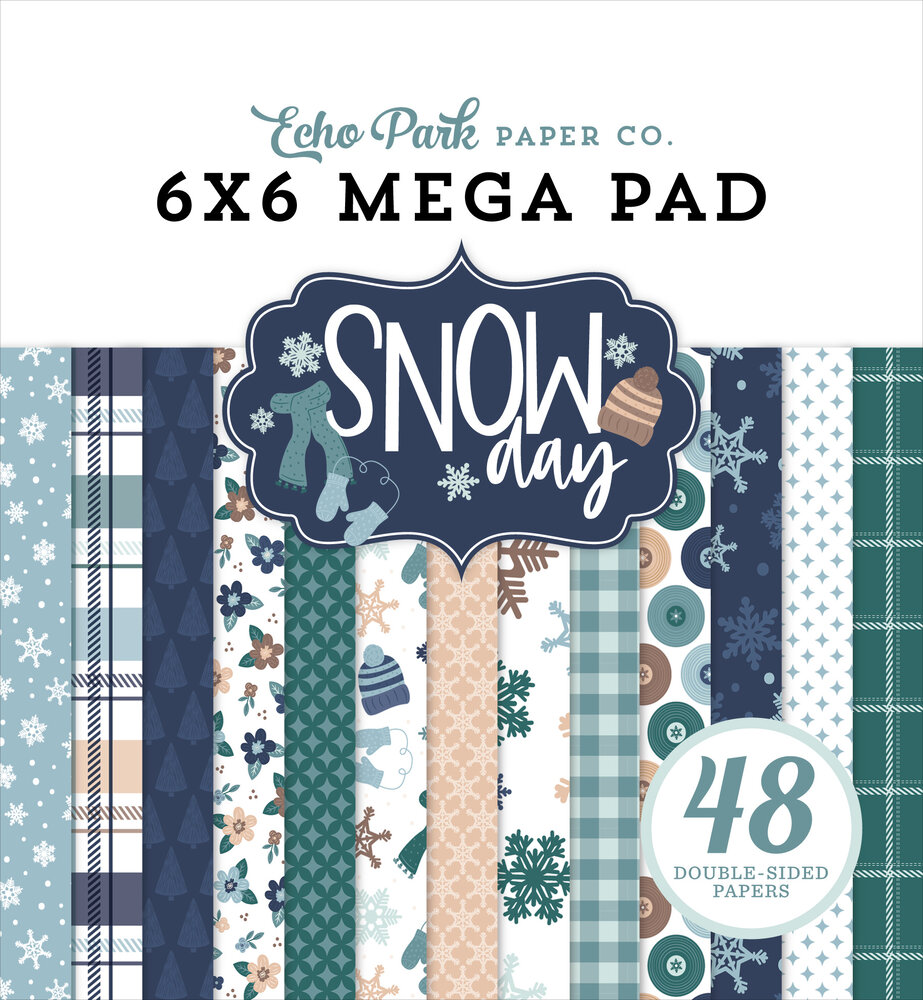Echo Park Snow Day 6x6 Inch Mega Pad (SD469031) Echo Park Snow Day 6x6 Inch Mega Pad (SD469031)