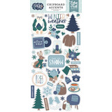 Echo Park Snow Day 6x13 Inch Chipboard Accents (SD469021)
