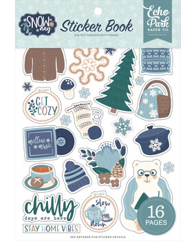 Echo Park Snow Day Sticker Book (SD469029) Echo Park Snow Day Sticker Book (SD469029)