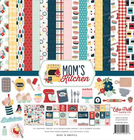 Echo Park Mom's Kitchen 12x12 Inch Collection Kit (MK470016) Echo Park Mom's Kitchen 12x12 Inch Collection Kit (MK470016)