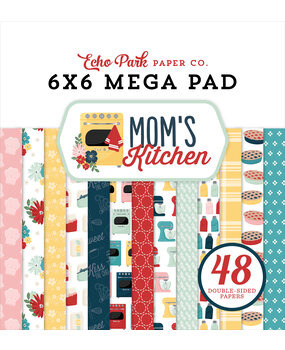 Echo Park Mom's Kitchen 6x6 Inch Mega Pad (MK470031) Echo Park Mom's Kitchen 6x6 Inch Mega Pad (MK470031)