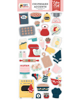 Echo Park Mom's Kitchen 6x13 Inch Chipboard Accents (MK470021) Echo Park Mom's Kitchen 6x13 Inch Chipboard Accents (MK470021)