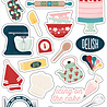 Echo Park Mom's Kitchen Puffy Stickers (MK470066) Echo Park Mom's Kitchen Puffy Stickers (MK470066)