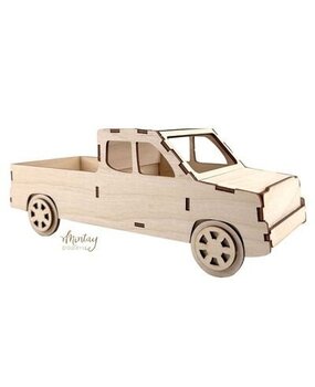 Mintay Woodies Decor Pick-Up Car (MT-WD3-26)