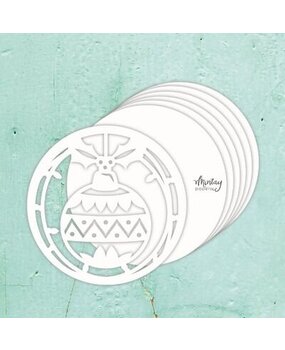 Mintay Chippies Album Base 8x8 Inch Xmas Bauble (MT-CHIP4-A5) Mintay Chippies Album Base 8x8 Inch Xmas Bauble (MT-CHIP4-A5)