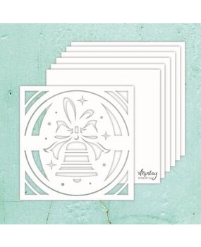 Mintay Chippies Album Base 8x8 Inch Xmas Bell (MT-CHIP4-A6) Mintay Chippies Album Base 8x8 Inch Xmas Bell (MT-CHIP4-A6)