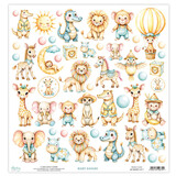 Mintay Basic 12x12 Inch Elements Baby Safari (MT-BASIC-A11)