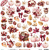 Mintay Rust & Rose 12x12 Inch Paper Elements (MT-RAR-09) Mintay Rust & Rose 12x12 Inch Paper Elements (MT-RAR-09)