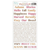 Mintay Rust & Rose 6x12 Inch Paper Stickers Words (MT-RAR-13)