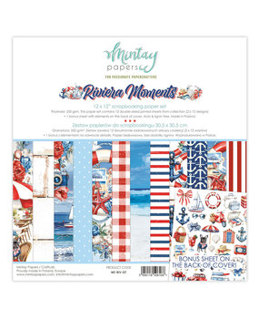 Mintay Riviera Moments 12x12 Inch Paper Pad (MT-RIV-07)