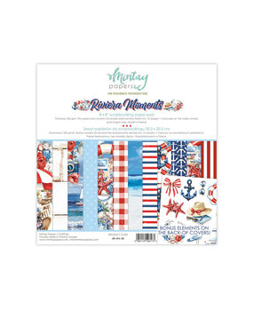 Mintay Riviera Moments 8x8 Inch Paper Pad (MT-RIV-08)