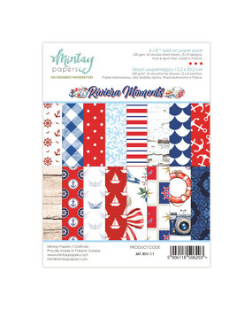 Mintay Riviera Moments 6x8 Inch AddOn Paper Pad (MT-RIV-11)