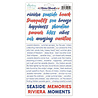 Mintay Riviera Moments 6x12 Inch Paper Stickers Words (MT-RIV-13) Mintay Riviera Moments 6x12 Inch Paper Stickers Words (MT-RIV-13)